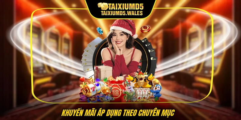  Khuyến mãi áp dụng theo chuyên mục