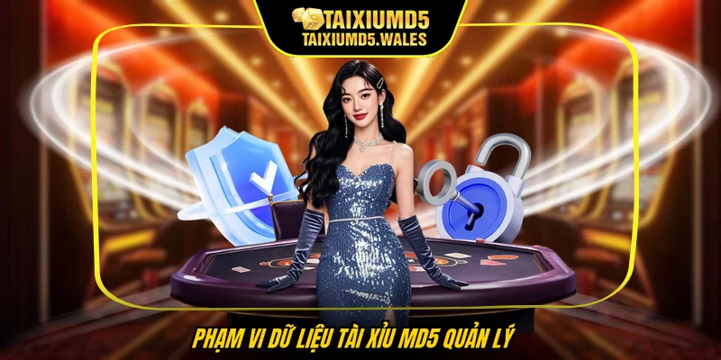 Phạm vi dữ liệu Tài xỉu MD5 quản lý